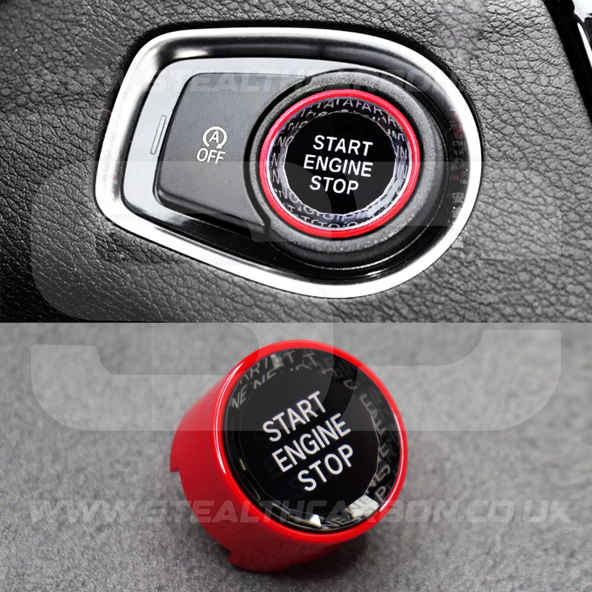BMW Red Crystal Start Engine Button M2 M3 M4 M5 M6 M140i G30 F80 F82 F30 F85 F87