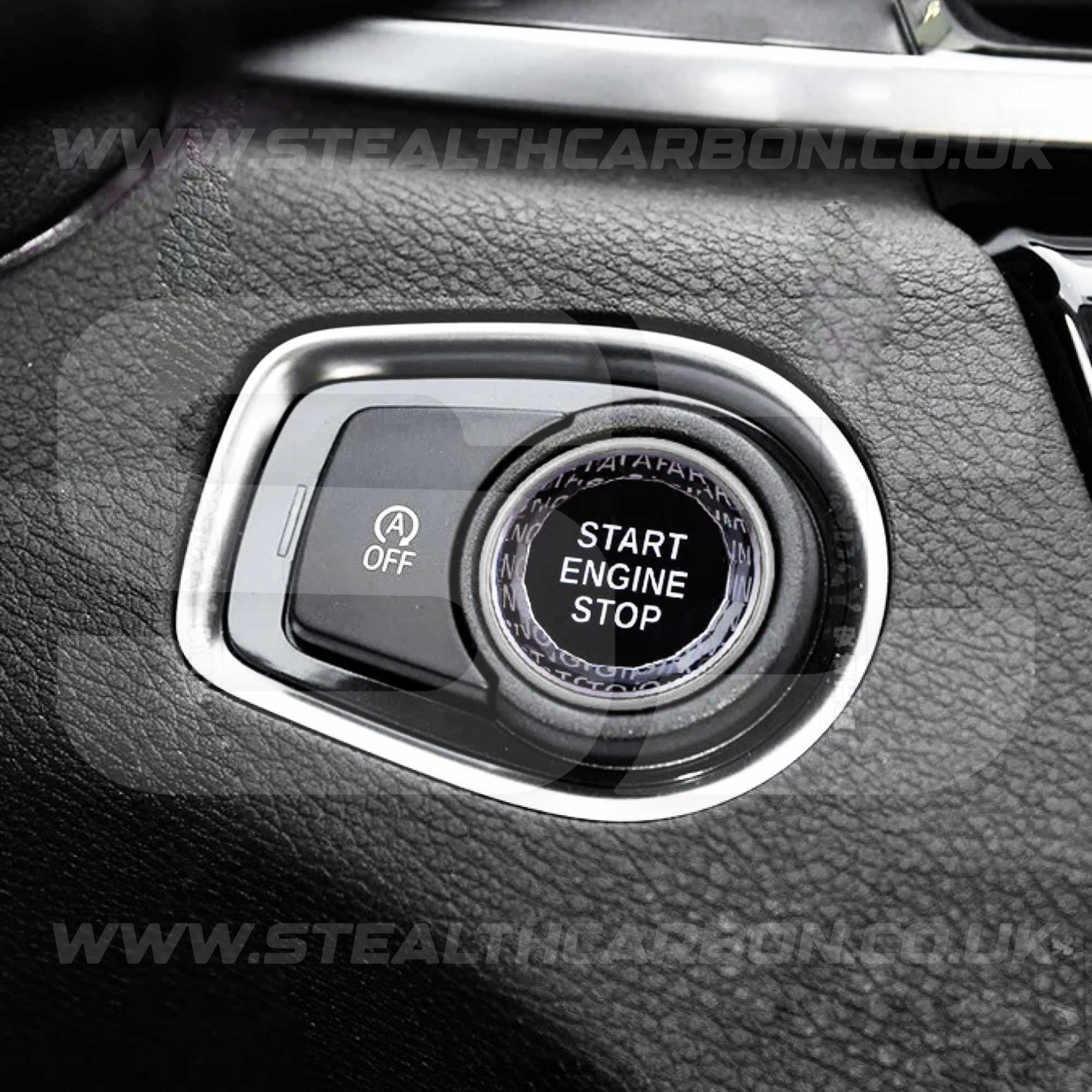 Silver Crystal Start Engine Button BMW M2 M3 M4 M5 M6 M140i G30 F80 F82 F20 F85