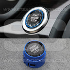 Blue Crystal Start Engine Button for BMW 5 6 7 Series F01 F02 F10 F11 F12 2009