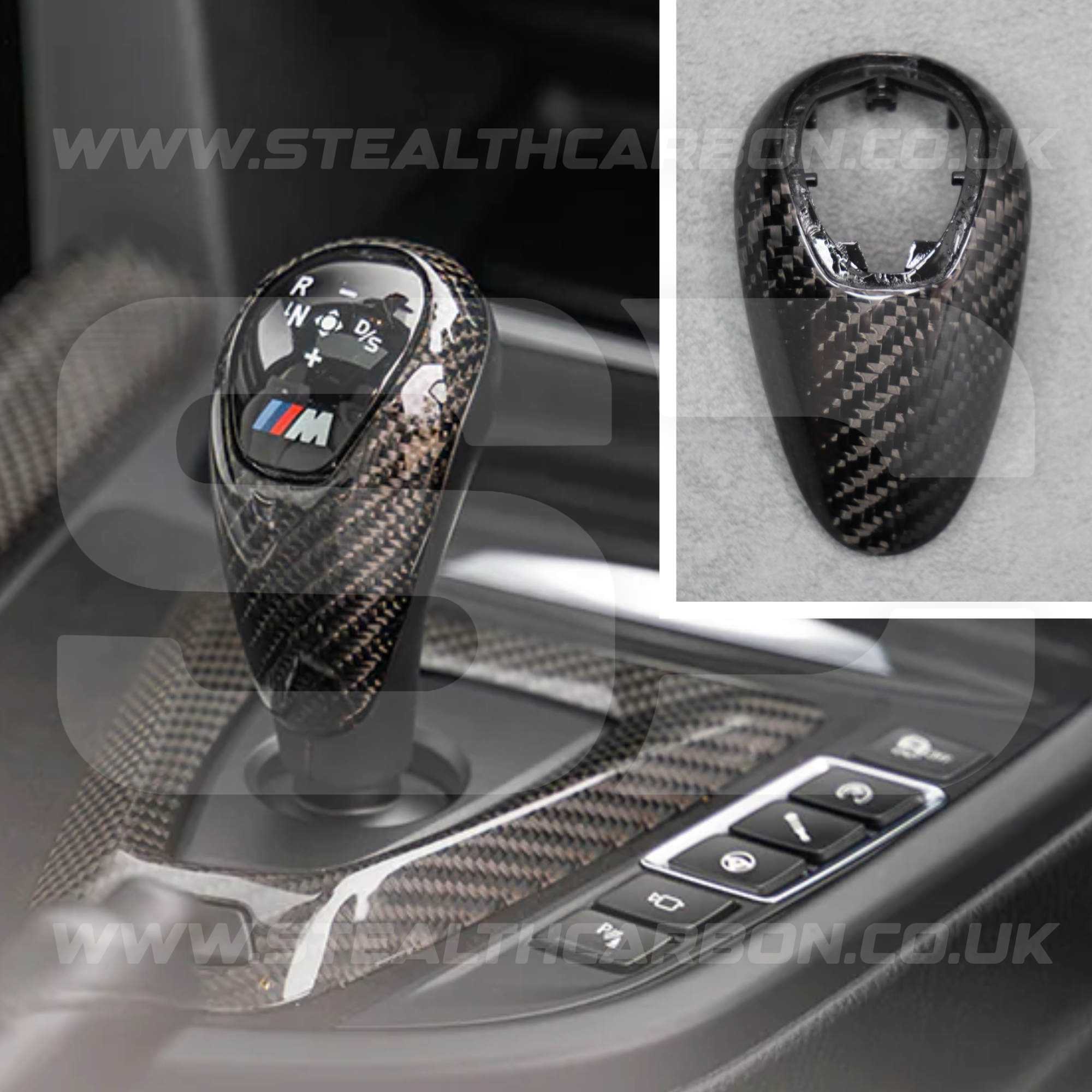 BMW Carbon Fibre Replacement Gear Knob for F80 M3 F82 M4 M5 M6 X5M F87 M2