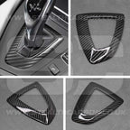 Carbon Fibre Style Gear Knob Surround BMW F20 F30 F34 M135i M140i M235i M240i