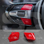 BMW Red M1 & M2 Buttons Set for M2 M3 M4 M5 M6 X5M X6M F80 F82 F83 F85 F87 F10