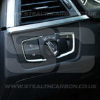 BMW Silver Headlight Switch Trims M3 F80 F82 M4 F87 F30 M2 i3 1 2 3 4 5 Series