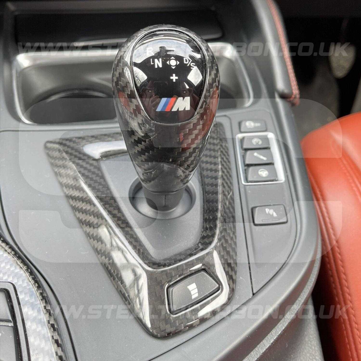BMW Carbon Fibre Gear Knob Surround Trim M2 M3 M4 F87 F80 F82 F83
