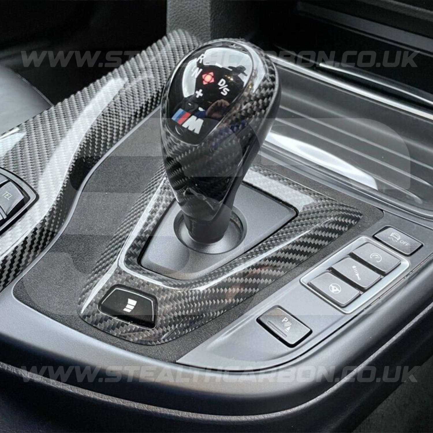 BMW Genuine Carbon Fibre Gear Knob Trim F80 M3 F82 M4 M5 M6 X5M F87 M2 F82 F83