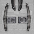Satin Carbon Fibre Shifter Paddles BMW M3 M4 M2 F80 F82 F87 M5 M6 X5M X6M M