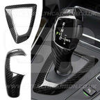 Carbon Fibre Gear Knob & Surround Trims BMW F15 F20 F25 F30 F32 F06 F10 F35 F36