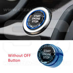 Blue Crystal Start Engine Button for BMW 5 6 7 Series F01 F02 F10 F11 F12 2009