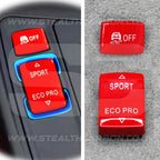 BMW Red Sport Eco Pro DSC Centre Console Buttons F20 F21 F22 F23 F30 F32 F33 F36