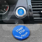 BMW Gloss Blue Start Stop Engine Button for E90 E92 E93 M3 4.0 V8