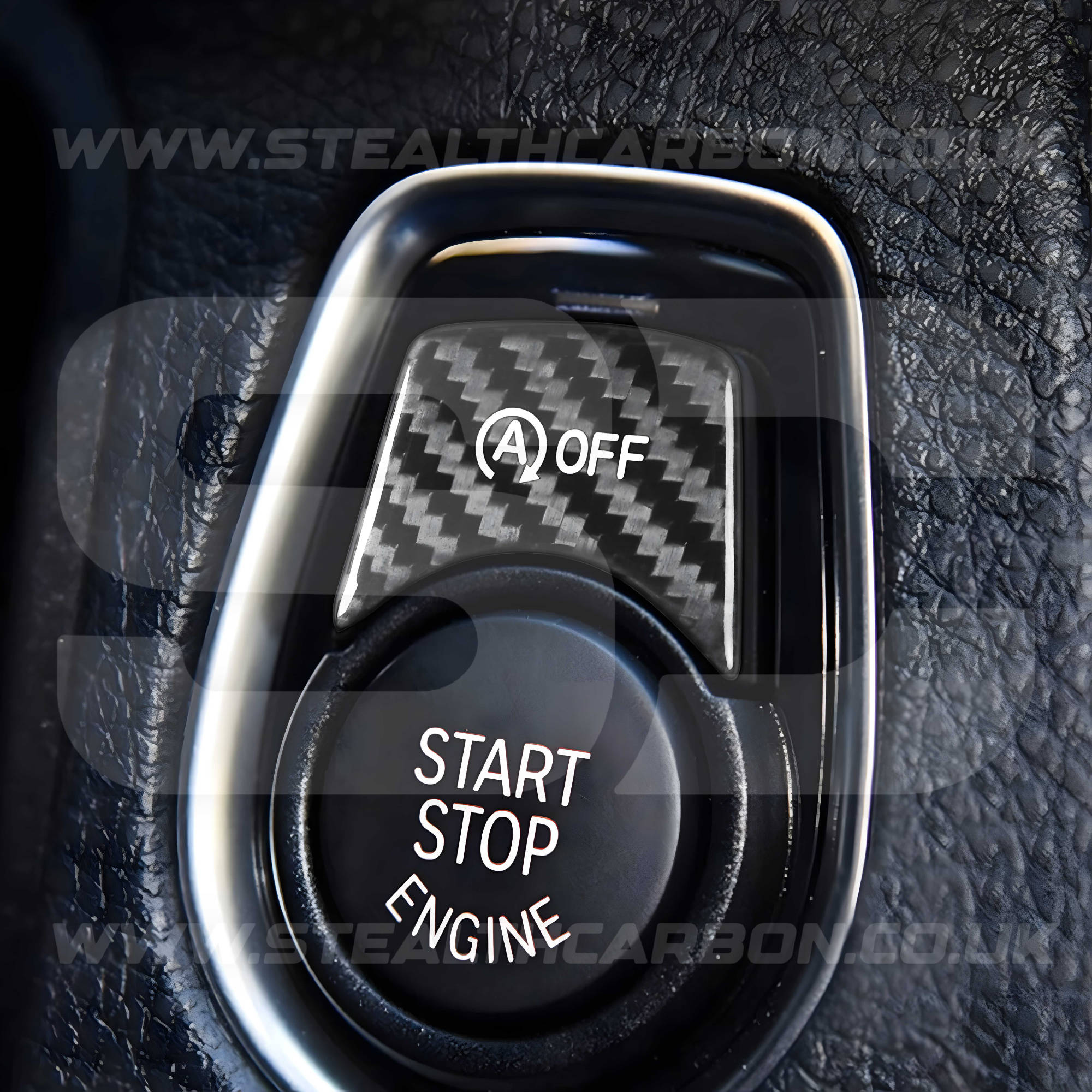 BMW Genuine Carbon Fibre Start Stop Button Trim Cover M2 M3 M4 F80 F82 F83 F87