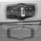BMW Carbon Fibre Style Headlight Switch Trim M3 3 Series E90 E91 E92 E93 4.0 V8