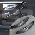 Carbon Fibre Style Door Handle Covers BMW 3 4 Series F30 F31 F34 F32 F33 F36