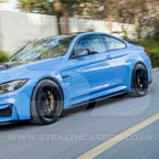 BMW M Performance Style Genuine Carbon Fibre Side Skirts F80 M3 F82 F83 M4