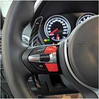 Genuine Red Carbon Fibre Gear Paddle Shifters BMW F80 M3 F82 F83 M4 F87 M2 F30 +