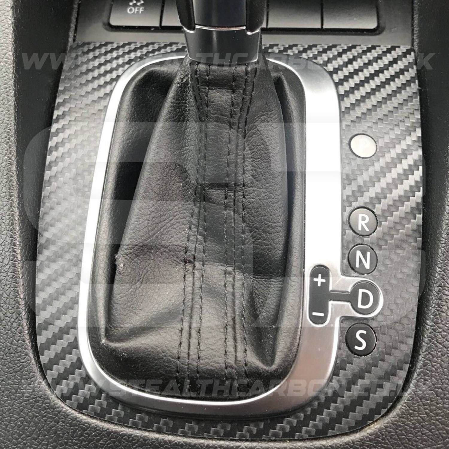 Volkswagen Carbon Fibre DSG Gear Knob Sticker Golf R32 GTI GTD Scirocco MK5 MK6