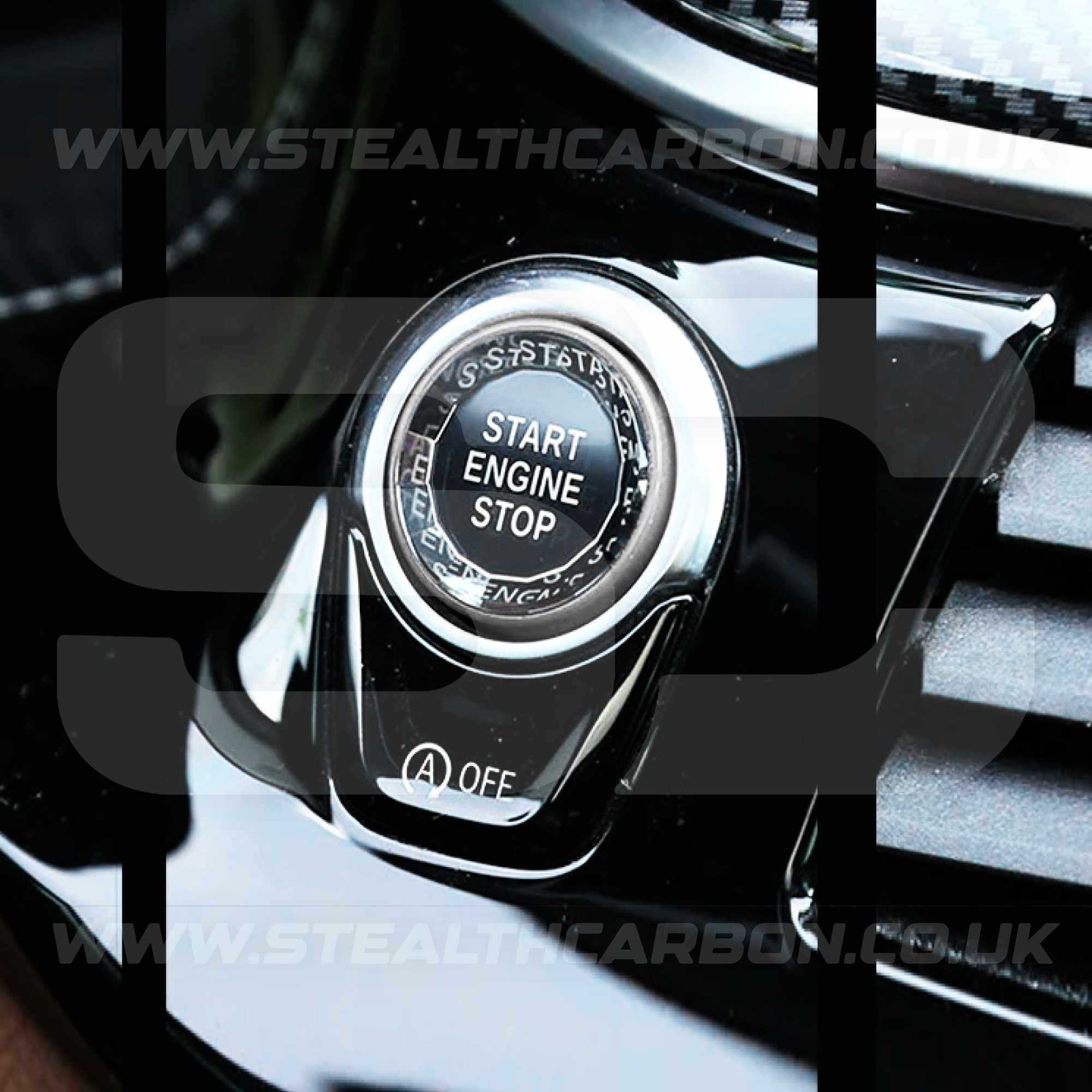 Silver Crystal Start Engine Button BMW M2 M3 M4 M5 M6 M140i G30 F80 F82 F20 F85