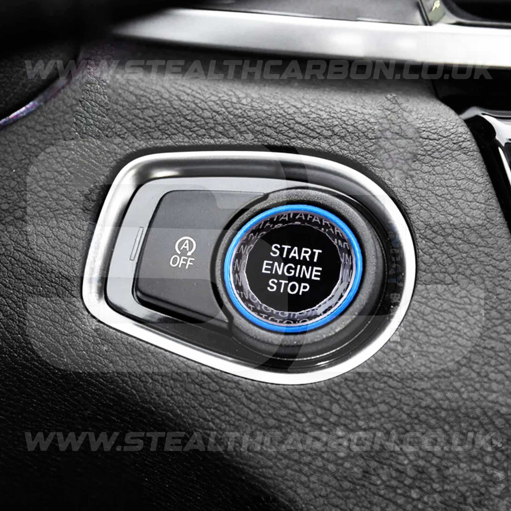 BMW Blue Crystal Start Stop Button M2 M3 M4 M5 M6 M140i G30 F80 F82 F30 F85 F87