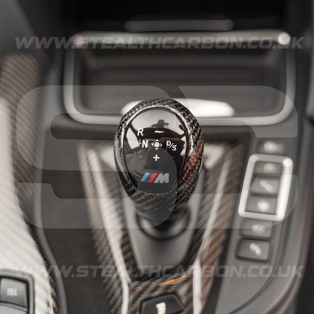 BMW Carbon Fibre Replacement Gear Knob for F80 M3 F82 M4 M5 M6 X5M F87 M2