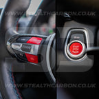 Red M1 M2 & Start Engine Buttons Set for BMW M2 M3 M4 M5 M6 X5M X6M F80 F82 F87