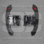 BMW Genuine Carbon Fibre & Red Gear Shifter Paddles F80 M3 F82 F83 M4 F87 M2 F30 G30 F20 G20
