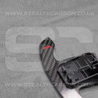 BMW Genuine Carbon Fibre & Red Gear Shifter Paddles F80 M3 F82 F83 M4 F87 M2 F30 G30 F20 G20