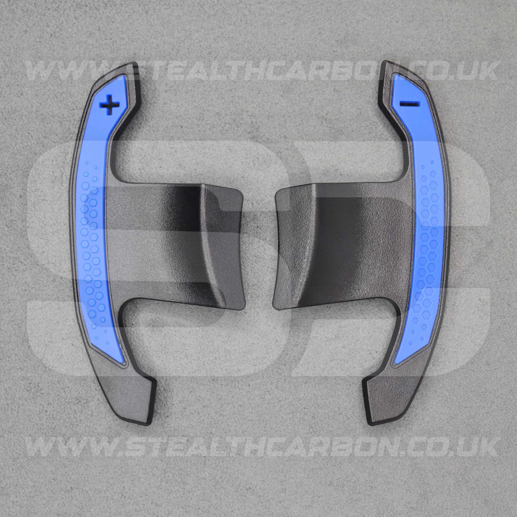 BMW Genuine Forged Carbon Fibre & Blue Gear Shifter Paddles F80 M3 F82 M4 M2 F30
