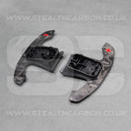 BMW Genuine Forged Carbon Fibre & Red Gear Shifter Paddles F80 M3 F82 F83 M4 M2
