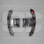 BMW Genuine Forged Carbon Fibre & Red Gear Shifter Paddles F80 M3 F82 F83 M4 M2