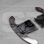 BMW Genuine Forged Carbon Fibre & Red Gear Shifter Paddles F80 M3 F82 F83 M4 M2