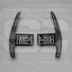 Carbon Fibre / Red Gear Paddle Shifters for BMW F80 M3 F82 F83 M4 F87 M2 F30