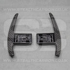 Satin Carbon Fibre Shifter Paddles BMW M3 M4 M2 F80 F82 F87 M5 M6 X5M X6M M