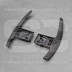 Satin Carbon Fibre Shifter Paddles BMW M3 M4 M2 F80 F82 F87 M5 M6 X5M X6M M