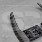 Satin Carbon Fibre Shifter Paddles BMW M3 M4 M2 F80 F82 F87 M5 M6 X5M X6M M