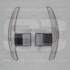 Satin Carbon Fibre Shifter Paddles BMW M3 M4 M2 F80 F82 F87 M5 M6 X5M X6M M