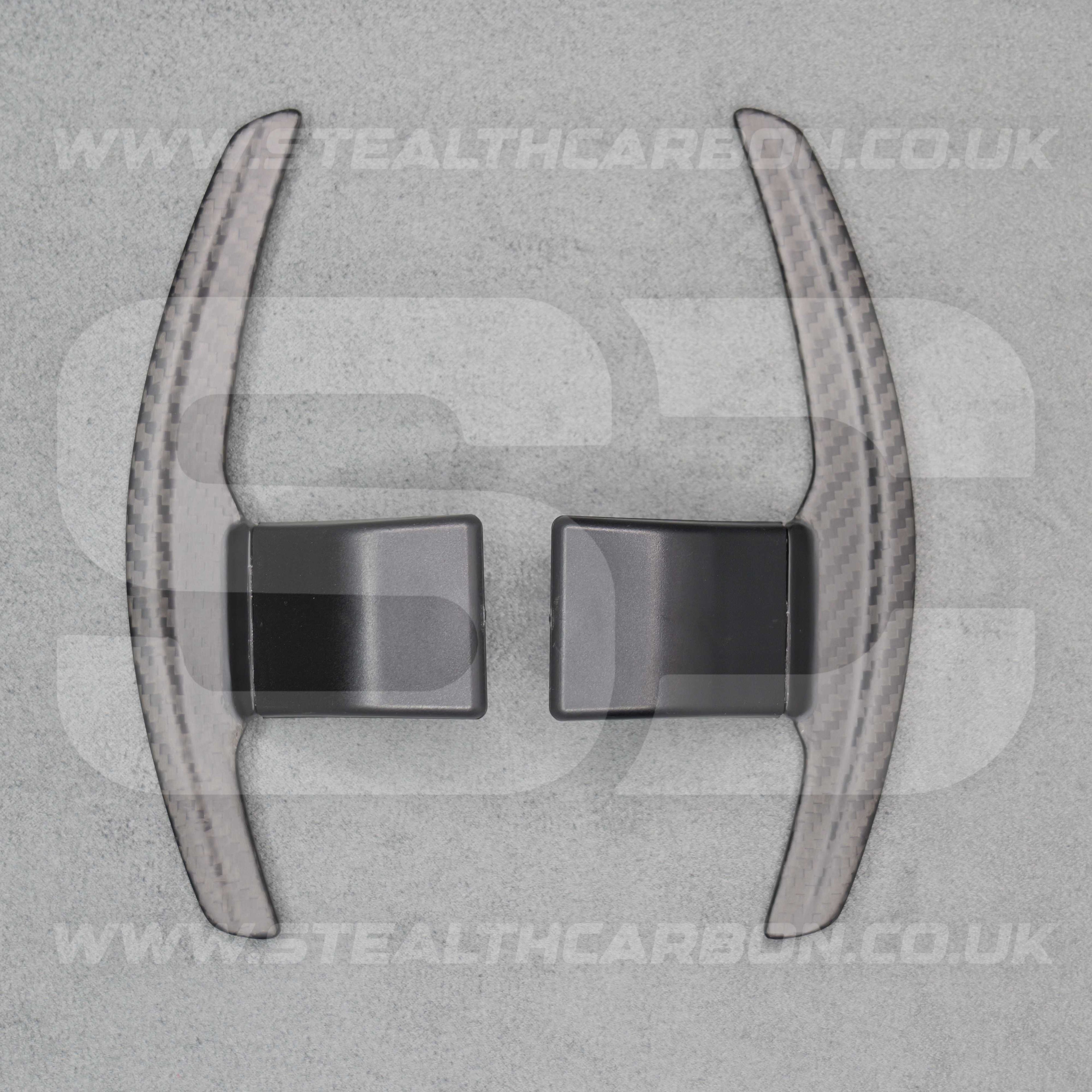 Satin Carbon Fibre Shifter Paddles BMW M3 M4 M2 F80 F82 F87 M5 M6 X5M X6M M