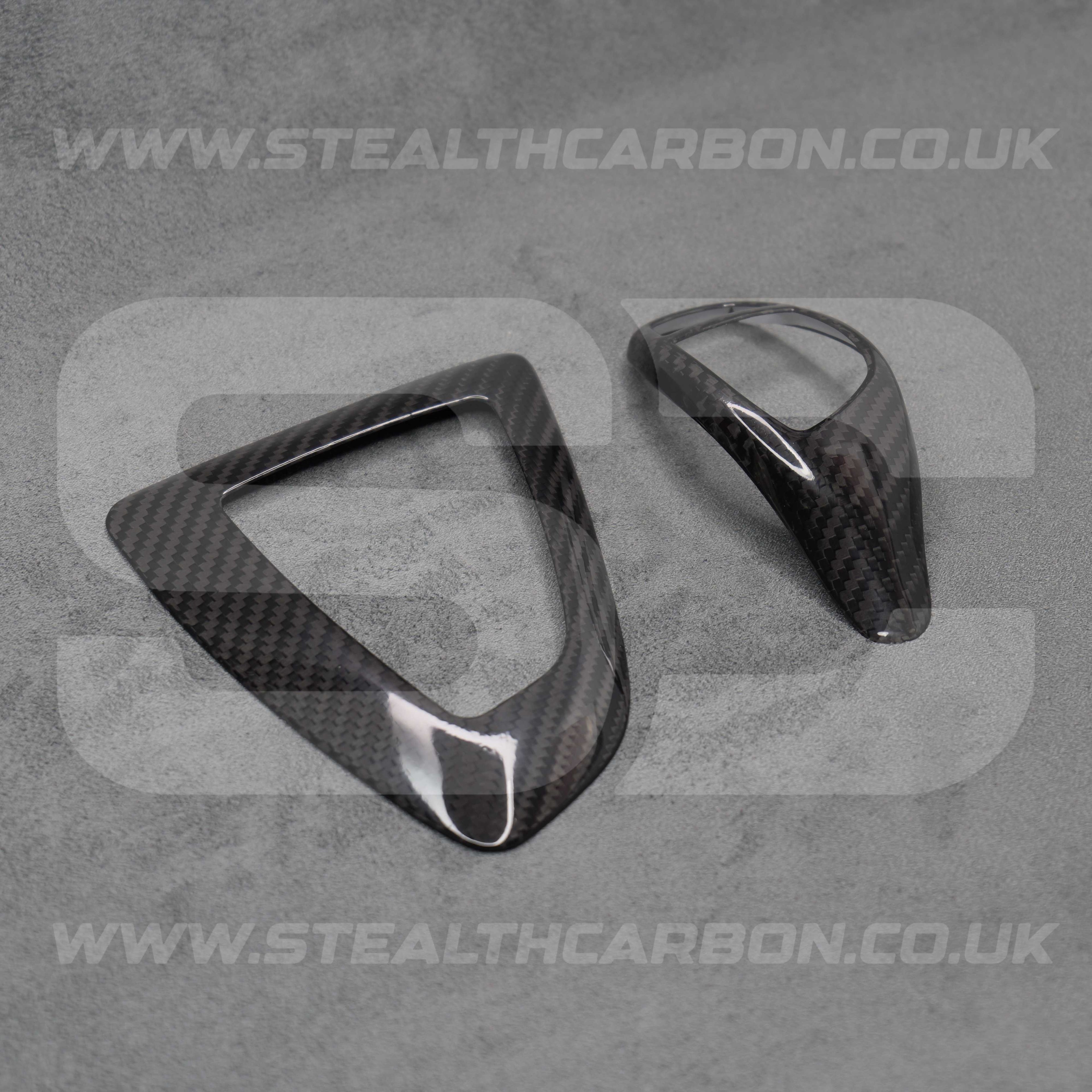 Genuine Carbon Fibre Gear Knob & Surround Trims BMW F20 M135i M140i M235i M240i