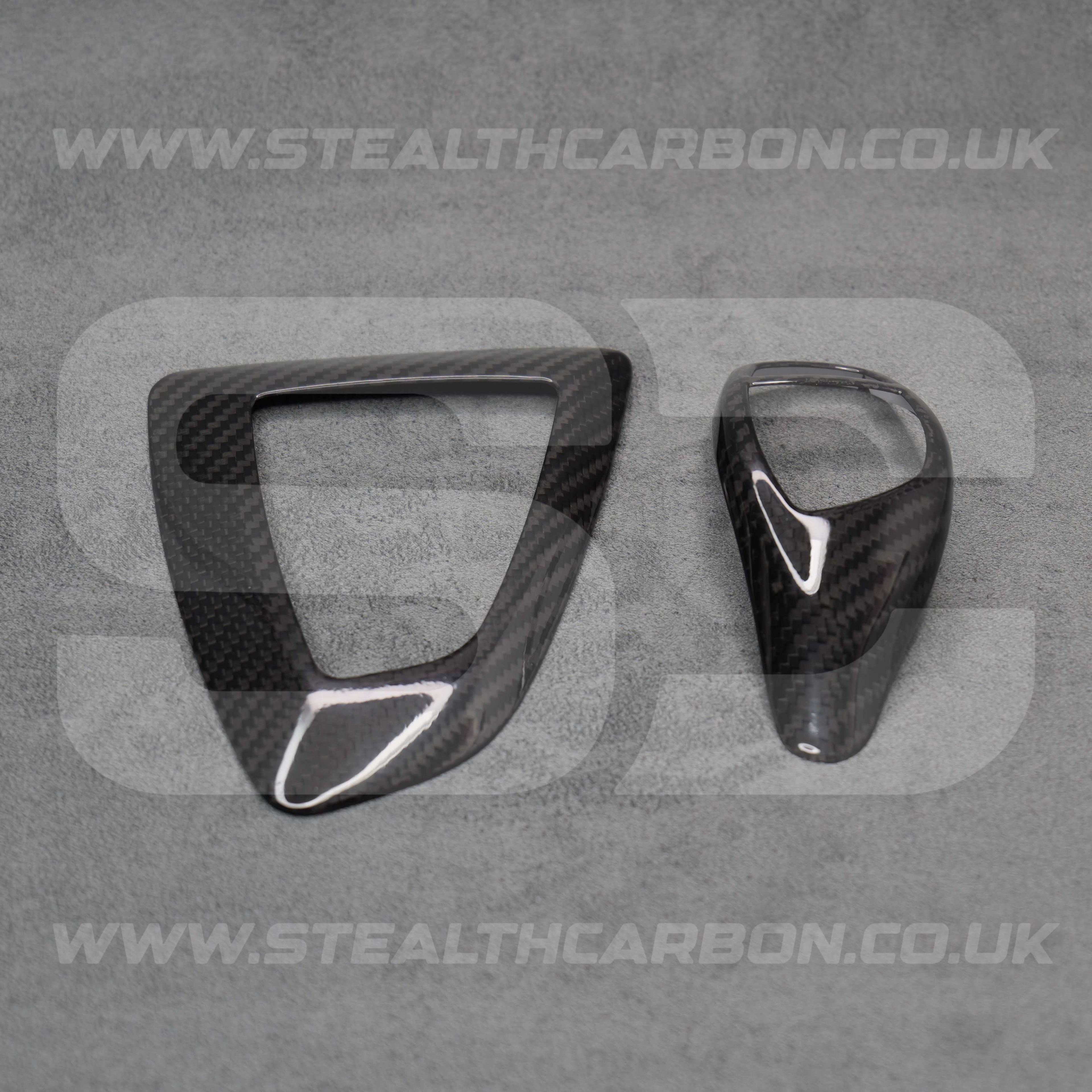 Genuine Carbon Fibre Gear Knob & Surround Trims BMW F20 M135i M140i M235i M240i