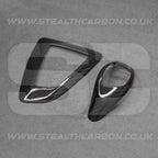 Genuine Carbon Fibre Gear Knob & Surround Trims BMW F20 M135i M140i M235i M240i