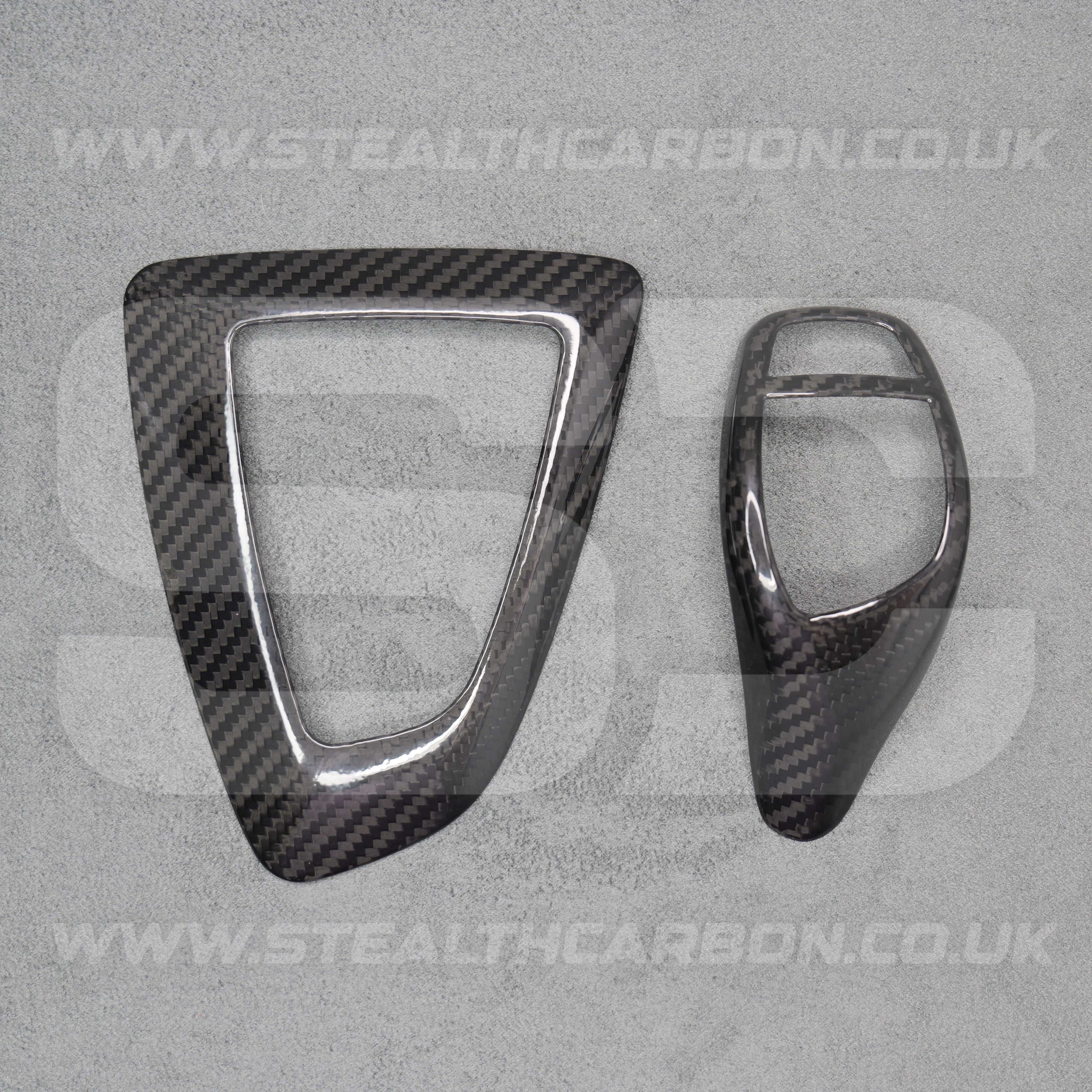 Genuine Carbon Fibre Gear Knob & Surround Trims BMW F20 M135i M140i M235i M240i