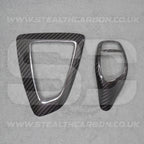Genuine Carbon Fibre Gear Knob & Surround Trims BMW F20 M135i M140i M235i M240i