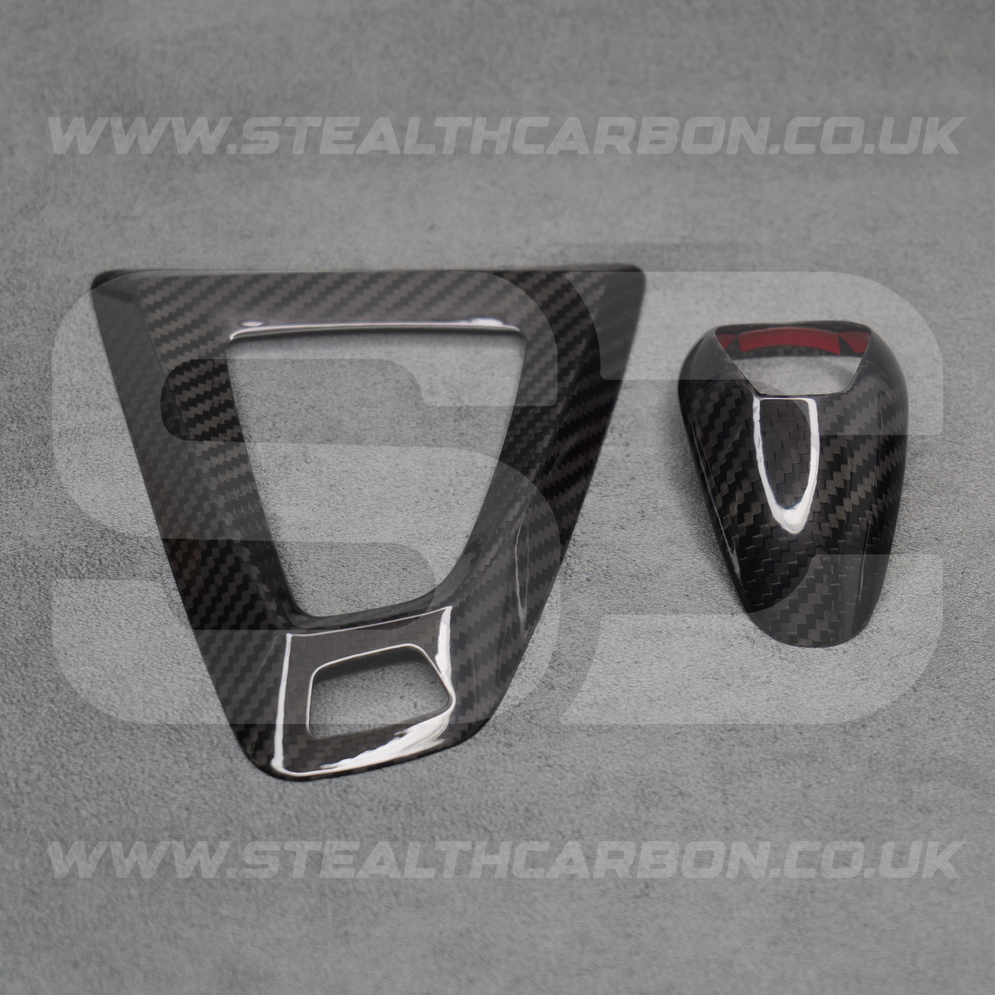 Carbon Fibre Gear Knob & Surround Trims for BMW F80 M3 M2 F87 F82 M4