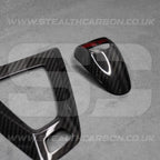 Carbon Fibre Gear Knob & Surround Trims for BMW F80 M3 M2 F87 F82 M4