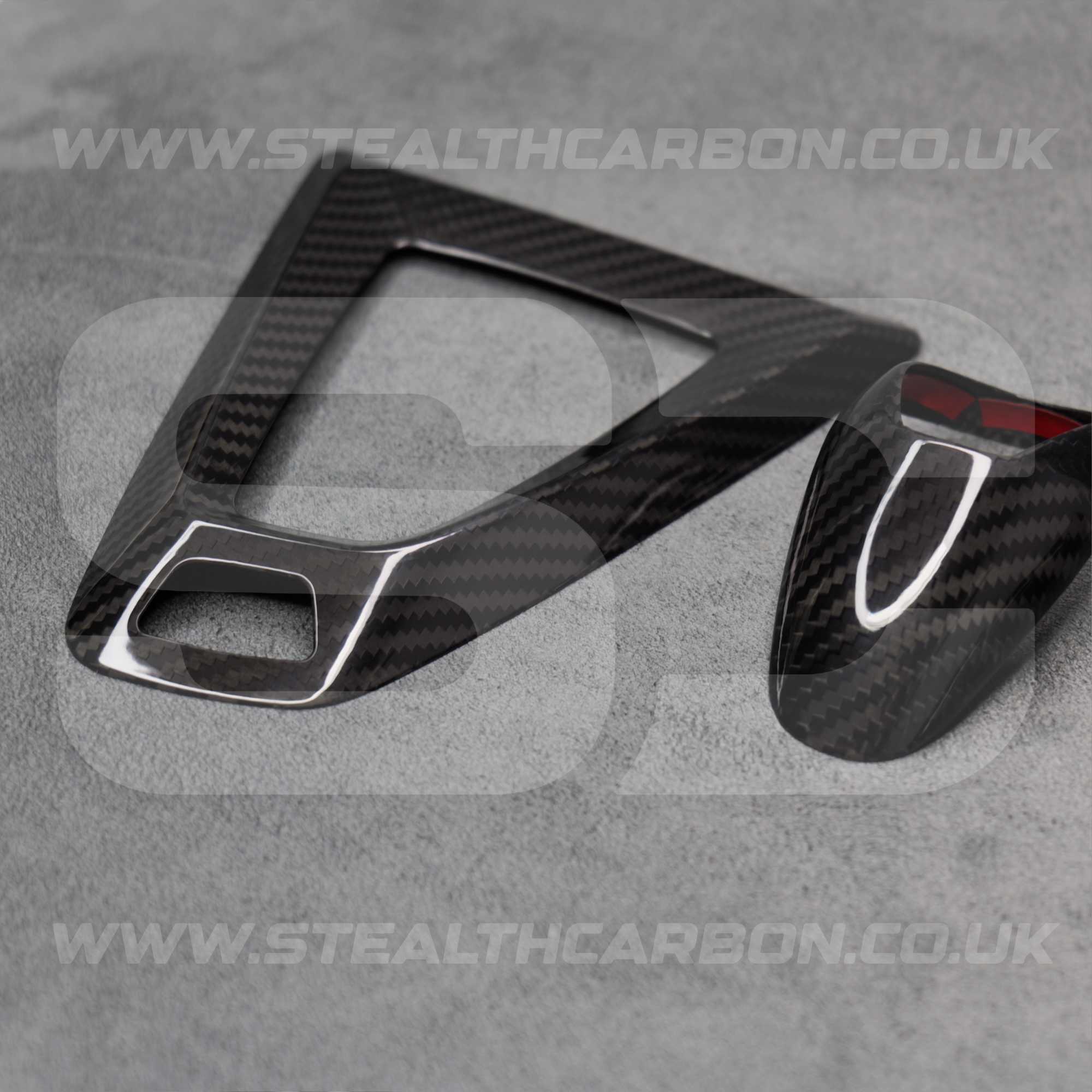 Carbon Fibre Gear Knob & Surround Trims for BMW F80 M3 M2 F87 F82 M4