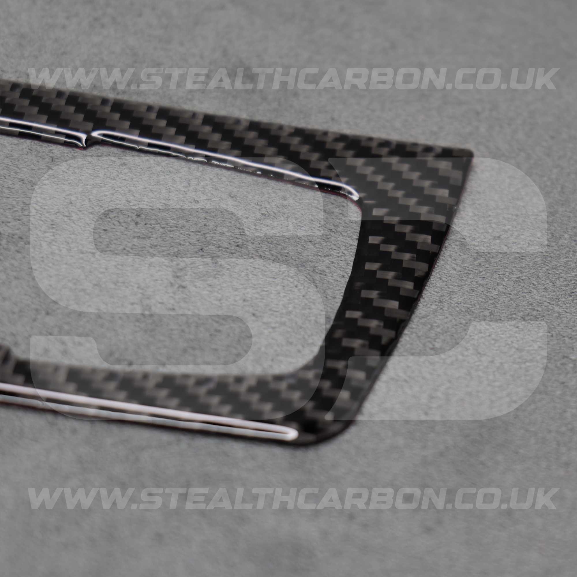 BMW Carbon Fibre Headlight Switch Trim F30 F31 F32 F33 F34 F80 M3 M4 M5 M2