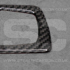 BMW Carbon Fibre M Stripe Headlight Switch Trim F30 F34 F80 M3 F82 M4 M5 F87 M2
