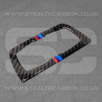 BMW Carbon Fibre M Stripe Headlight Switch Trim F30 F34 F80 M3 F82 M4 M5 F87 M2