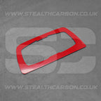 BMW Carbon Fibre M Stripe Headlight Switch Trim F30 F34 F80 M3 F82 M4 M5 F87 M2