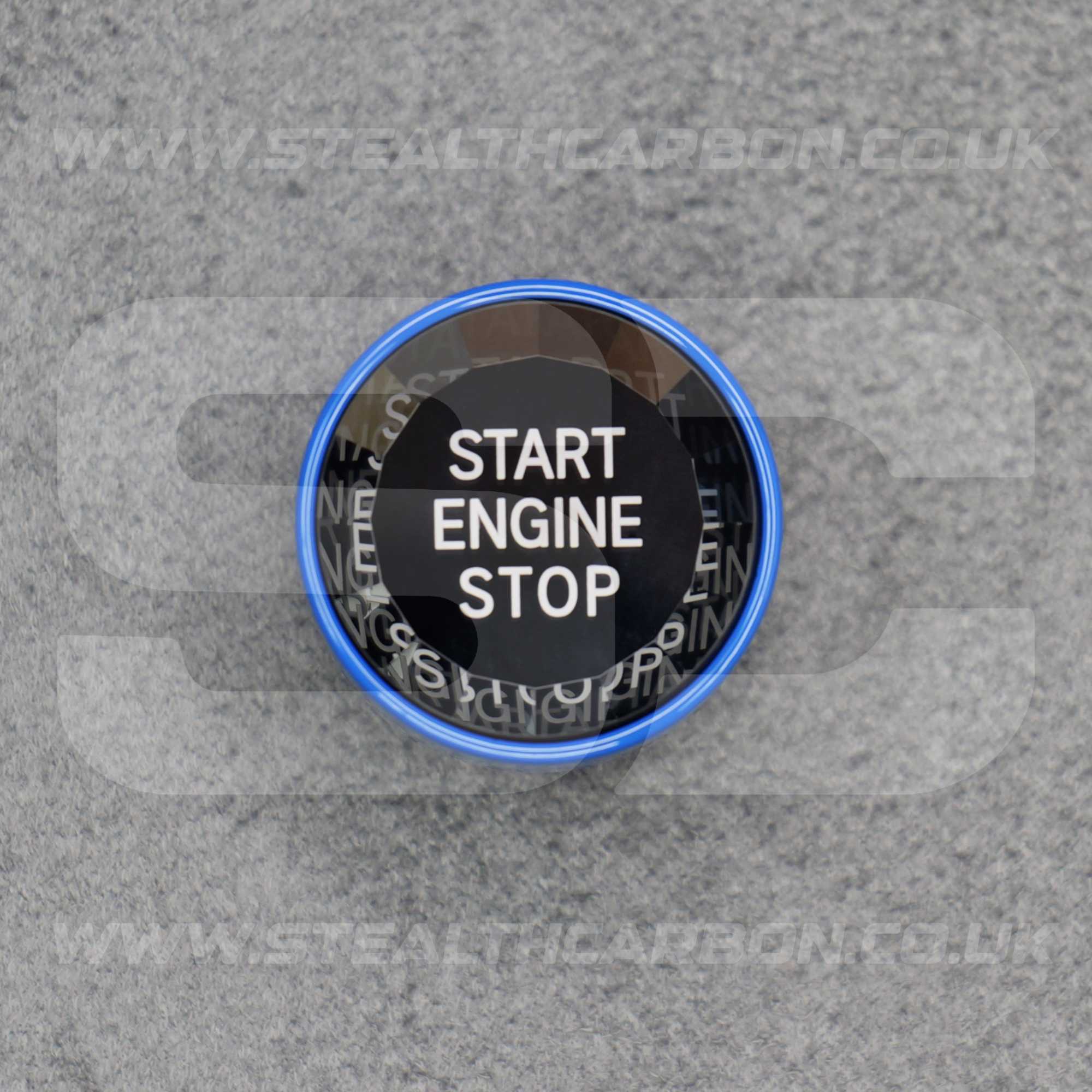 BMW Blue Crystal Start Stop Button M2 M3 M4 M5 M6 M140i G30 F80 F82 F30 F85 F87