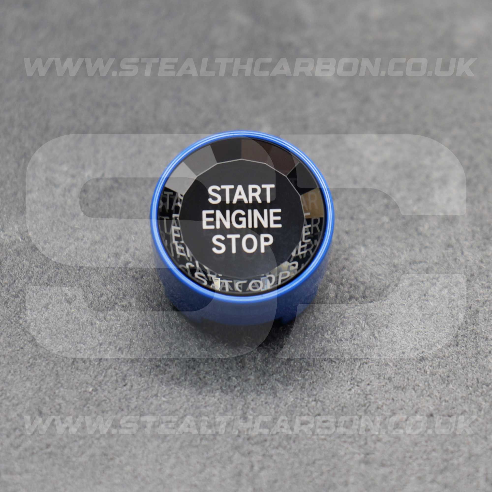 BMW Blue Crystal Start Stop Button M2 M3 M4 M5 M6 M140i G30 F80 F82 F30 F85 F87